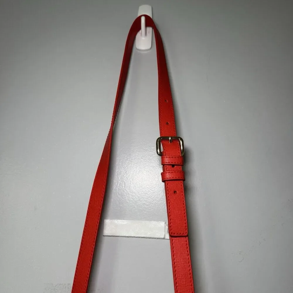 Furla red saffiano